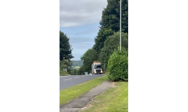  Two loads of Cows leaving Dorset and heading for Pembroke.